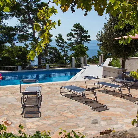 Diamond- Beautiful Seaview, Bar, Pool & Gym Villa Selca (Brac)